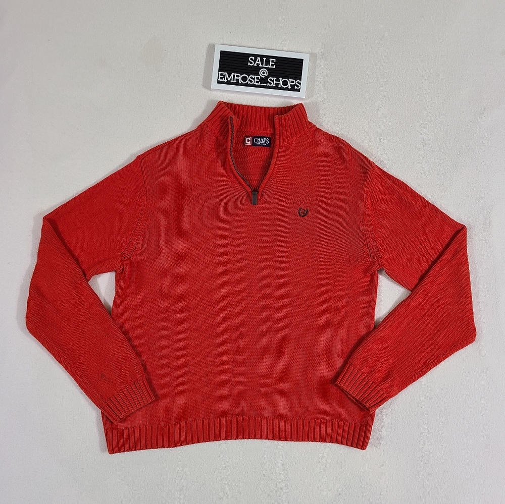 Orange Quarter Zip 💐